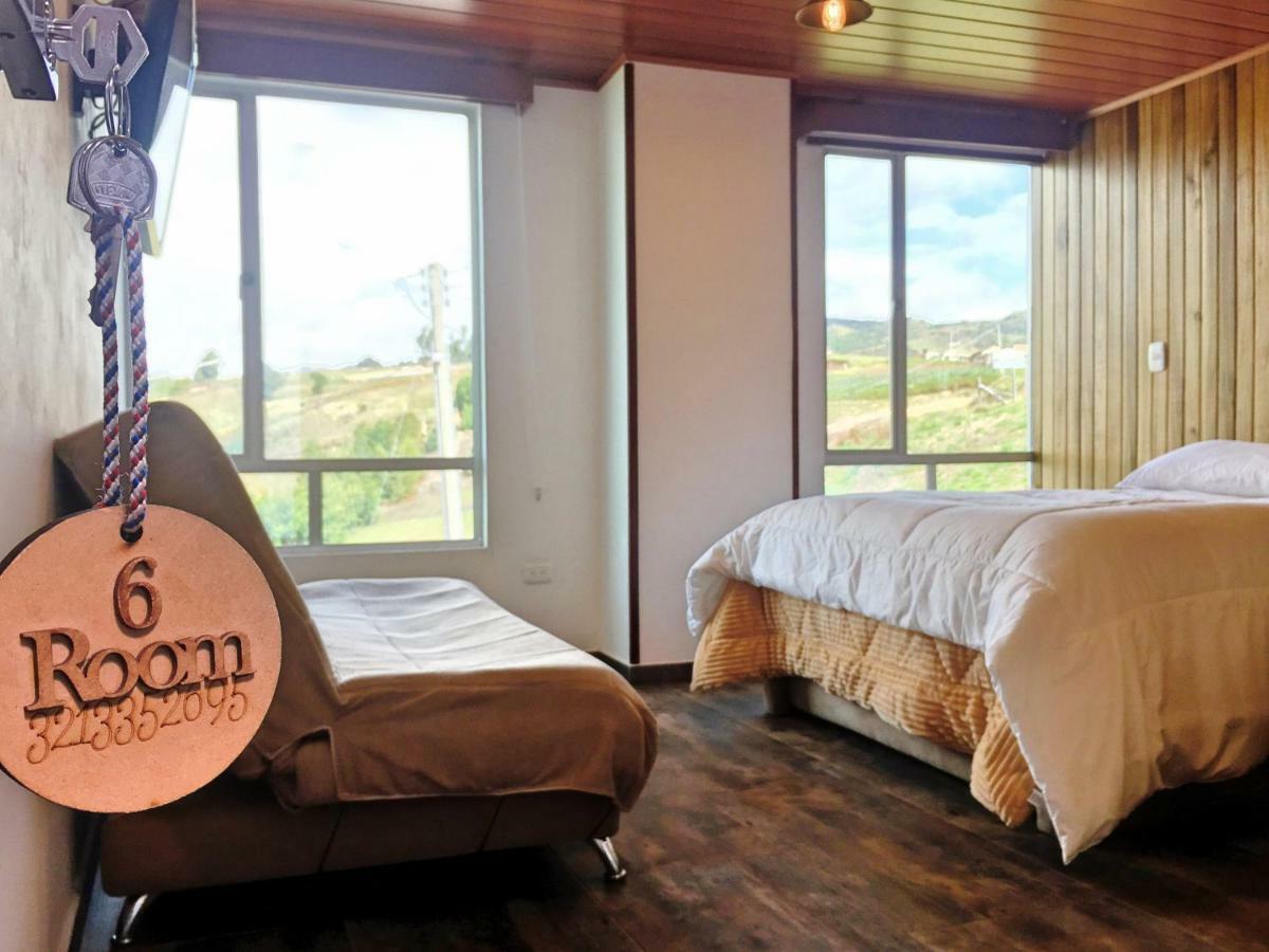 El Arca De Noah Bed and Breakfast Tota Rum bild